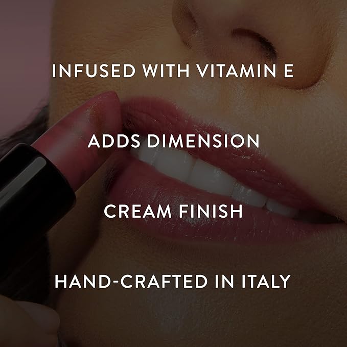 LAURA GELLER NEW YORK Baked Balance-n-Brighten Powder Foundation, Sand + Italian Marble Sheer Hydrating Lipstick, Al Fresco