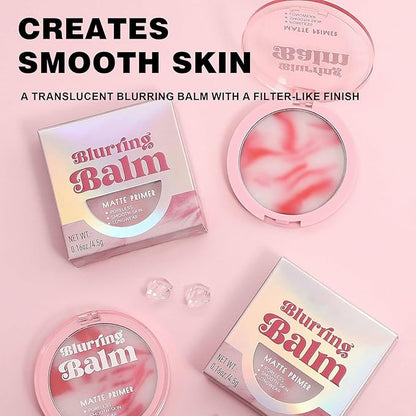 Matte Concealer Makeup Setting Powder with Puff, Three-Dimensional Contouring, Natural, Lightweight, Waterproof, Oil-Controlling, Non-Stuck Matte Concealer Powder