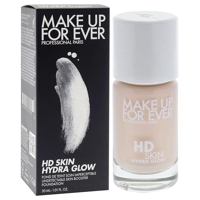 HD Skin Hydra Glow - 1R00 Cool Shell by Make Up For Ever for Women - 1 oz Foundation