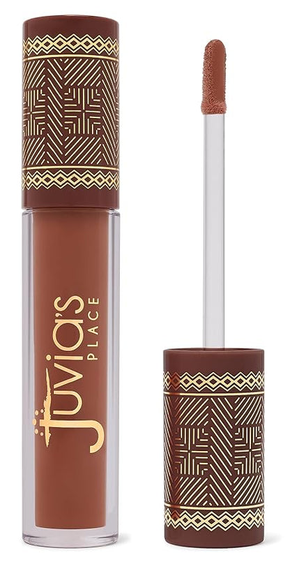 Juvia's Place Coffee Shop Lip Gloss - Macchiato - Hydrating Butter Lip Gloss for Women, Long-Lasting Shine, Moisturizing Glass-like Finish, Plumping Non-sticky Lip Gloss, Suitable for every vibe