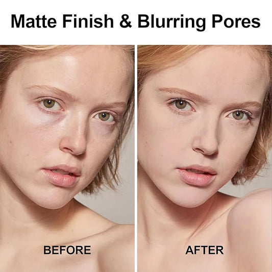 FV Matte Translucent Setting Powder, Lightweight & Blurring Pores, Long Lasting Loose Powder with Shimmer Finish, Oil-control and Talc-free, For All Skin Tones, 03 Shimmer Sheer