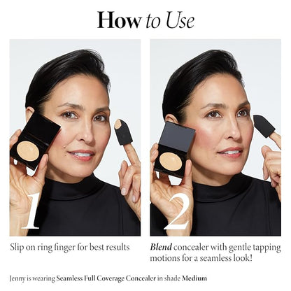 LAURA GELLER NEW YORK Seamless Finish Full Coverage Concealer, Porcelain and Precision Blending Sponge Set