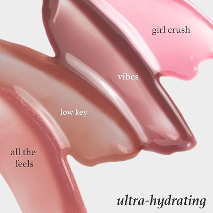 Julep So Plush Hydrating Lip Gloss – High-Shine, Non-Sticky Lip Color - Vitamin E for Soothing & Repair – Cruelty-Free, Moisturizing Gloss – All The Feels