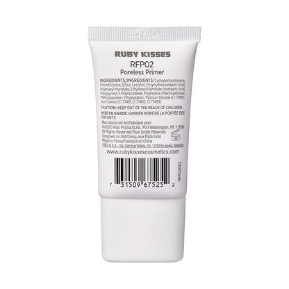 Ruby Kisses Face Primer Pore Minimizing Makeup Base Primer for Face, Face Primer for All Skin Types, Shine Fills in Pores and Fine Lines