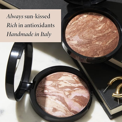 Baked Bronze-N-Brighten, Fair + Blush-n-Brighten, Pink Buttercream + Dual-Ended Blush & Bronzer Brush