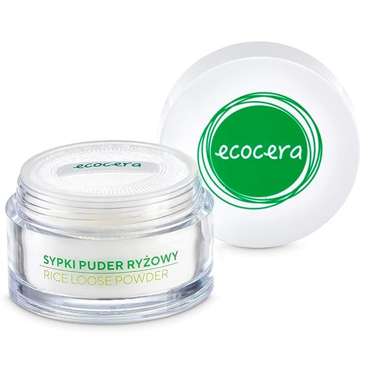 Rice Loose Powder Perfect For Oily And Combination Skin Hypoallergenic Delicate Transparent Light - Race Fixer - 15g