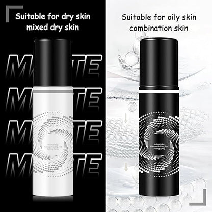 2 Pack Makeup Setting Spray for Face, Lightweight Long Lasting Smudge-proof Makeup Finishing Spray Set, Hydrating, Waterproof, All-Day Wear Refreshing Face Mist