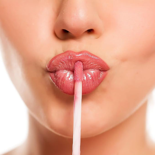 Beauty Concepts Lip Gloss Collection – Shimmering, Glossy Lip Makeup Set for a Radiant Finish, Pink Ornaments