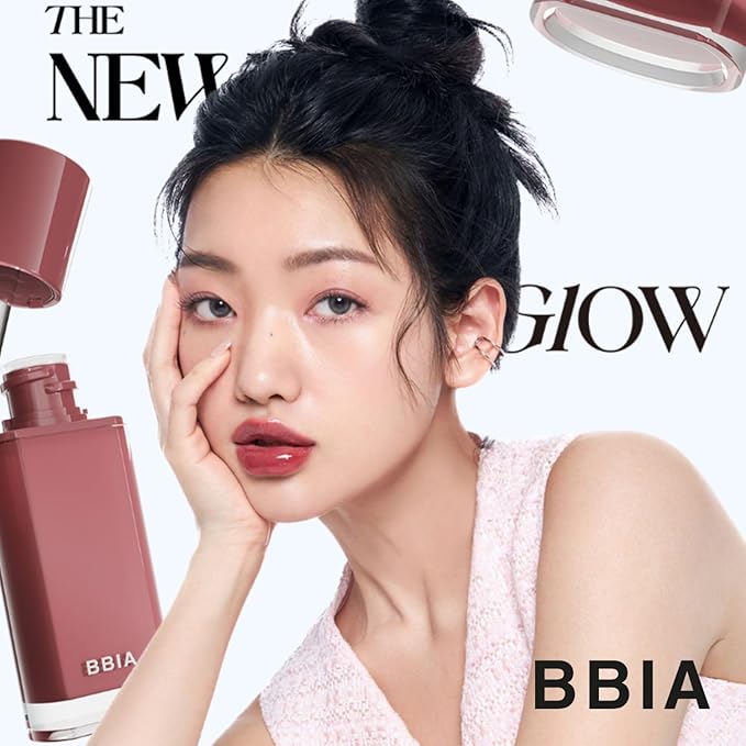 BBIA Glow Tint – Lip Plumping Volumizing Glossy & Glowy Lip Stain Naturally Moisturizing Comfortable Texture Lightweight Long-Lasting Vivid Color Non-Sticky Korean Makeup (11 NUDY, Pack of 1)
