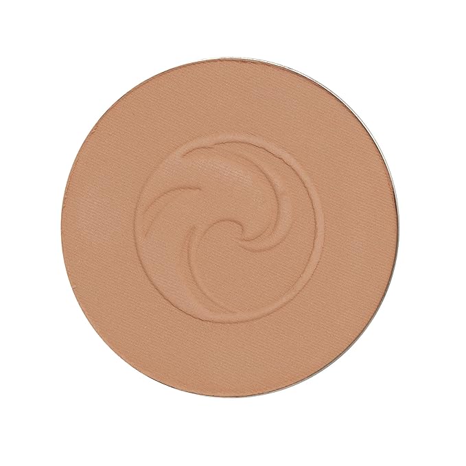 Paraben Free, Vegan, Gluten-free, Cruelty-free, Non GMO, Pressed mineral powder, (REFILL Tan Beige)