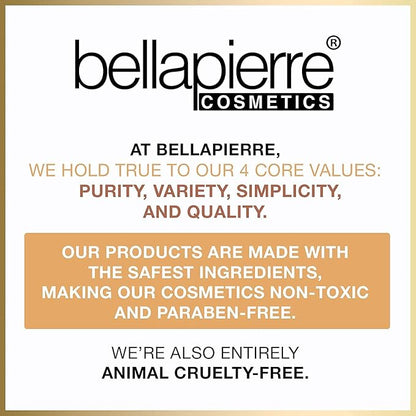 bellapierre Shimmer Powder | Paraben Free | Vegan & Cruelty Free | All Skin Types | 2.35g - Refined