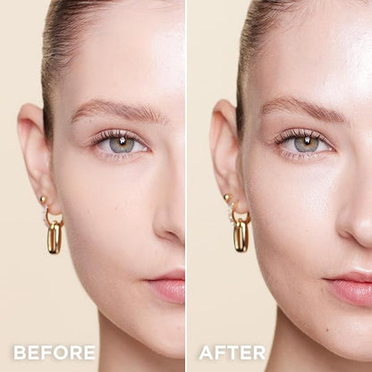 L’Oréal Paris True Match Nude Hyaluronic Tinted Serum Foundation with 1% Hyaluronic acid & Makeup True Match Lumi Glotion Natural Glow Enhancer Lotion, Fair, 1.35 Ounces