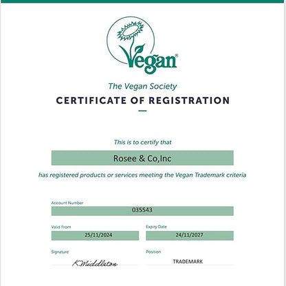 ROSÉE & CO Rosee Lip Gloss Vegan & Cruelty Free Treatment, Professional Make up, Long Lasting Glossy with Shea Butter, Moisturize, Protect & Smooth, High Shine, Non-Sticky (l. Blueberry Jelly, 0.5)