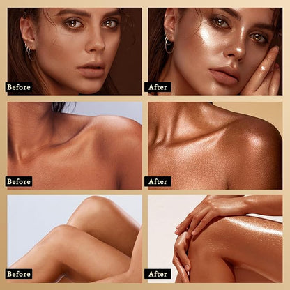 KIMUSE Liquid Blush & Weightless, Long-Wearing, Smudge Proof, Natural-Looking, Dewy Finish Glow Liquid Filter