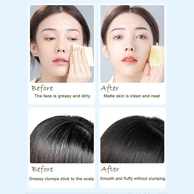 100 Sheets Lavender Oil Blotting Paper Mirror and Puff Sets Include 900 Sheets Refills, Portable Oil Absorbing Paper Sets for Dating, Meeting, Arrangements, Makeup Friendly Oil Control Paper
