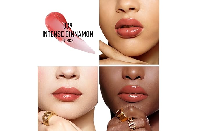 Dior Addict Lip Maximizer Lip Plumping Gloss #039 Intense Cinnamon 0.2 Ounce
