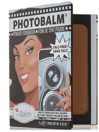 theBalm PhotoBalm Talc Free Powder Foundation, Dark