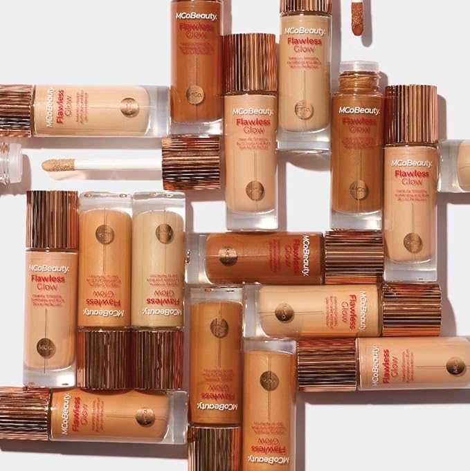 MCoBeauty Flawless Glow Luminous Skin Filter, 4 Medium, Healthy Glow with Natural Radiance, Vegan, Cruelty Free Cosmetics