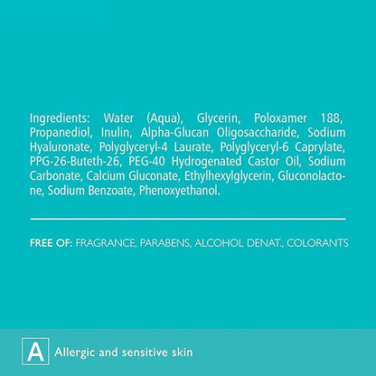 PREBIO-SENSILIQUE Micellar Prebiotic Dermo-Water for Face & Eyes, Removes Makeup & Impurities, Soothes & Moisturizes Allergic & Sensitive Skin, Safe for Contact Lens Wearers, 6.76 fl oz