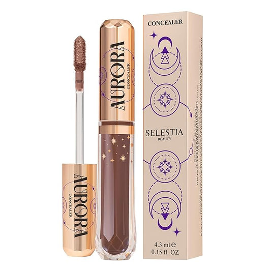 Under Eye Concealer for Dark Circles – Blendable & Long-Lasting Makeup Сoncealer – Seamless Finish – 0.15 Fl Oz (Espresso)