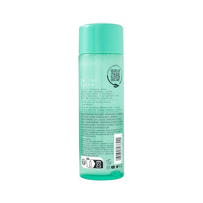 Real Techniques Real Clean In-The-Clear Eye Makeup Remover, Gentle Liquid Makeup Remover, Skin Repair Ingredients, Hyaluronic Acid & Vitamin C, Vegan & Cruelty-Free, 4 fl.oz./110 mL Bottle