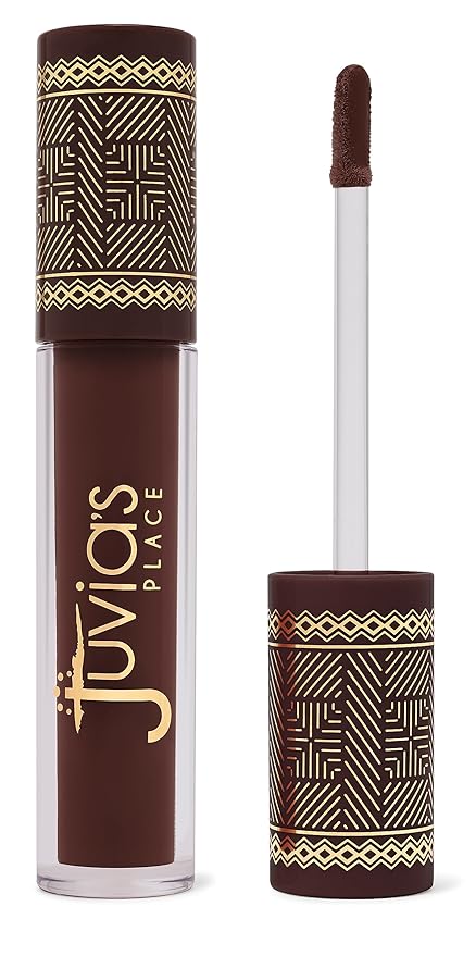 Juvia's Place Coffee Shop Lip Gloss - Chocolate Drip - Hydrating Butter Lip Gloss for Women, Long-Lasting Shine, Moisturizing Glass-like Finish, Plumping Non-sticky Lip Gloss, Suitable for every vibe