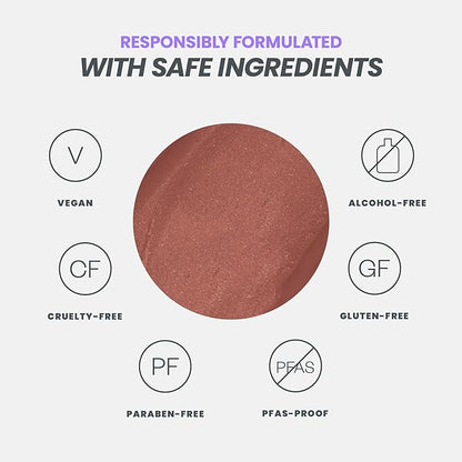 Wonderskin Wonder Blading Lip Stain Peel Off Masque - Long Lasting, Waterproof & Transfer Proof Brown Lip Tint, Matte Finish Peel Off Makeup (Hush Masque)