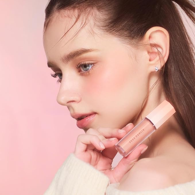 DEAR DAHLIA Petal Blur Cream Blush – Multi-Use, High-Pigment, Lightweight & Long-Lasting, Petal-Smooth Finish, Vegan & Cruelty-Free, for Sensitive Skin, 4g – PEONY