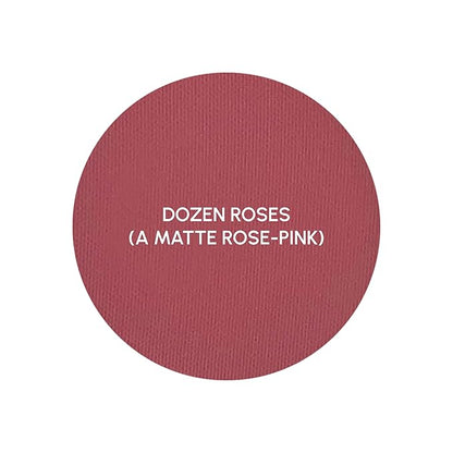 PRIMROSE POWDER BLUSH, Pressed Blush Face Makeup, Buildable Formula, Smooth Finish, Paraben Free, Made in the USA 0.11 oz. (Dozen Roses)