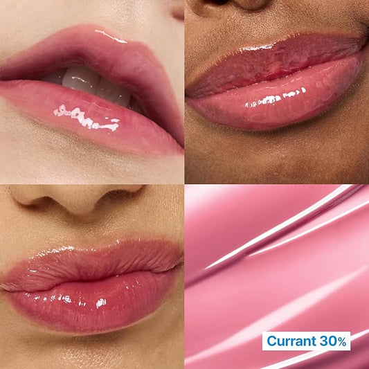 3D Voluming Gloss 30% (Sheer) | Currant 30% l High Shine, Non-Sticky Lip Gloss for Makeup | Long-Lasting, Moisturizing Gel Formula | 30%, 70% Pigment Options | 5.3g