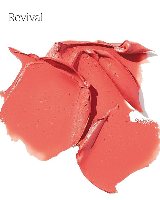 by Patricia De León | High Powered Lipstick (Revival) | Intensely Colored Rosé Matte Finish Lipsticks | Long Lasting Hydrating Formula, Creamy Texture for Weightless Coverage | Vegan | Cruelty-Free | .14 oz