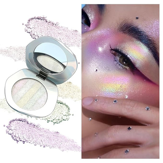 Baking Loose Powder Filter Finish Pressed Radiant Setting Powder - Baked Mineral Color Correcting High Glossy Face Illuminator Palette