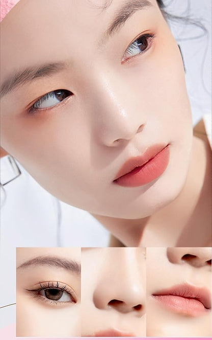 Jelly Setting Powder Oil Control Purple Blur Pressed Powder Silky Touch Soft-Focus Setting Balm, Blemish Covering Powder Jelly Tone-Up Powder Long-Lasting Waterproof