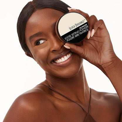 Black Radiance True Complexion Loose Setting Powder, Banana, 0.64 Ounce