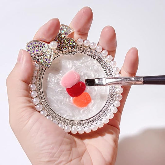 Nail Art Palette - Knot Polish Tray for Mixing and Display Board