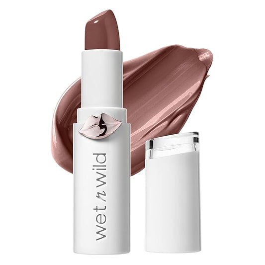 wet n wild Perfect Pout Matte Retractable Gel Lip Liner Pencil & High-Shine Lipstick Lip Color Makeup Bundle, 2 Piece