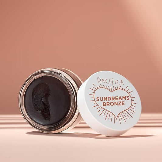 Pacifica Bronzer – Sun Dreams Matte Bronzing Cream Highlighter, Hydrating & Buildable Contour with Floral Extracts, Talc-Free, Vegan & Cruelty-Free, 1 oz (Shade California)