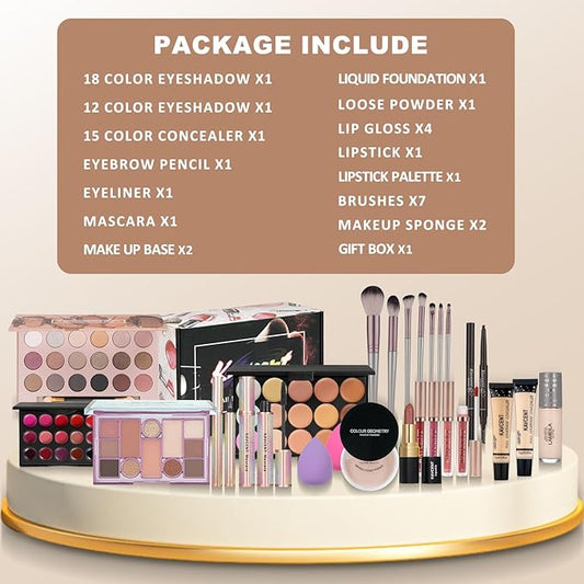 Makeup Kit Makeup Kits for Teens Women Full Kit Makeup Set for Women Teenagers Makeup Gift Set for Teen Girls Christmas Make up