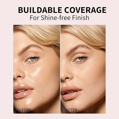 FV Matte Pressed Face Powder - Oil-Control & Long-Lasting Medium Coverage for Oily, Dry & Normal Skin, 0.28 Oz, Natural Beige