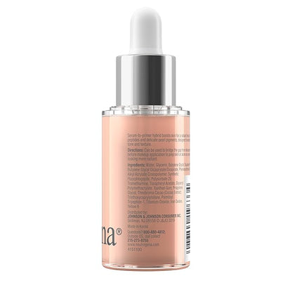Neutrogena Healthy Skin Radiant Booster Primer & Serum, Skin-Evening Serum-to-Primer with Peptides & Pearl Pigments, Evens the Look of Skin's Tone & Smooths Texture, 1.0 fl. oz