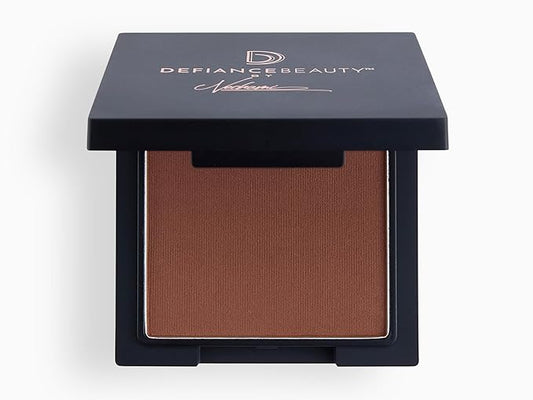 Immortal Envy Satin Sovereign Bronzer – Velvety-Matte, Rich Chocolate, Buildable, Long-Lasting, Vegan & Cruelty-Free, Infused with Collagen Peptides & Hyaluronic Acid for Radiant Skin