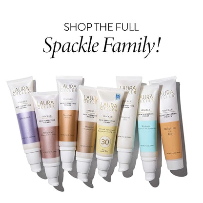 LAURA GELLER NEW YORK Spackle Skin Perfecting Primer Broad Spectrum Sunscreen SPF 30 - Primer for Face Before Makeup with Sun Protection for a Dewy Glow
