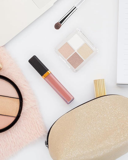 EORTA 12 Pieces Empty Makeup Palettes Box 4 Grids Eyeshadow Pigment Tray Women Refillable eyeshadow Lipstick Blush Highlighters Container Clear Square Pans for Lip Eyeshadow Paints