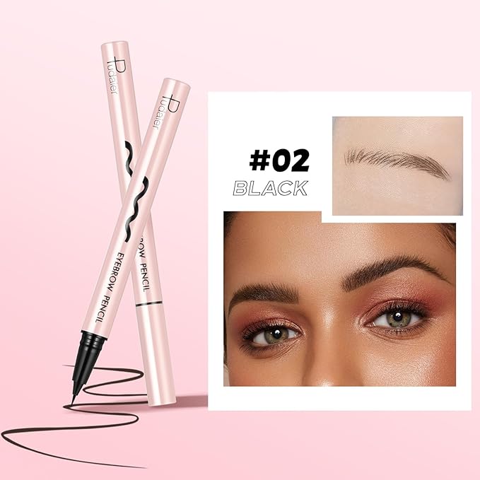 12 Pcs Lip Liner Set and Eyebrow Pencil and Clear Eyebrow Sculpt Gel