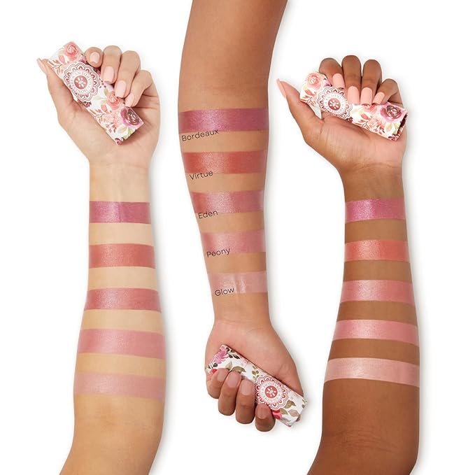 Honeybee Gardens Color Within Reach MultiStick, Peony, Soft Neutral Pink, Multipurpose Makeup, Natural Glow, Easy Application, Vegan, Cruelty-Free, Net Wt. 0.2 oz
