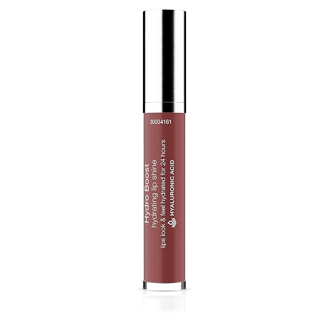 Neutrogena Hydro Boost Moisturizing Lip Gloss, Hydrating Non-Stick and Non-Drying Luminous Tinted Lip Shine with Hyaluronic Acid to Soften and Condition Lips, 90 Pink Mocha Color, 0.10 oz