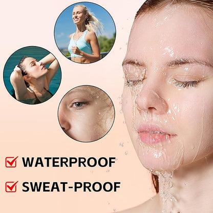 Full Coverage Liquid Foundation, Long-Lasting & Buildable Foundation Cushion BB Cream, Create Skin-Light Natural Makeup, Foundation for Mature Skin