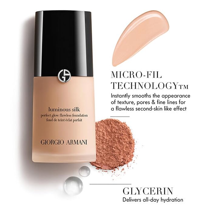 GIORGIO ARMANI Luminous Silk Foundation - # 6.5 (Tawny) 30ml/1oz