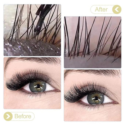 Eyelash Shampoo Concentrate 100ml Lash Extensions Cleanser Concentrate Freesia Natural Foaming Shampoo DIY Wash for Extensions Lashes with Salon Home Care-Makes 60ml Bottles
