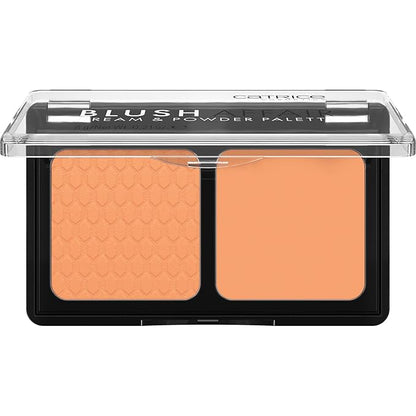 Catrice | Blush Affair Cream & Powder Palette | Highly Pigmented Radiant Cream & Soft Matte Powder | Vegan & Cruelty Free (030 Absolute Apricot)